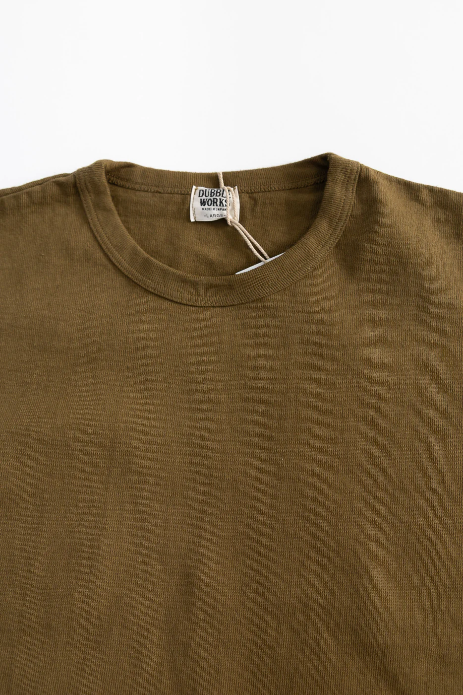 9.5oz "Stand Wheel" Heavyweight Tee - Khaki - Image 2