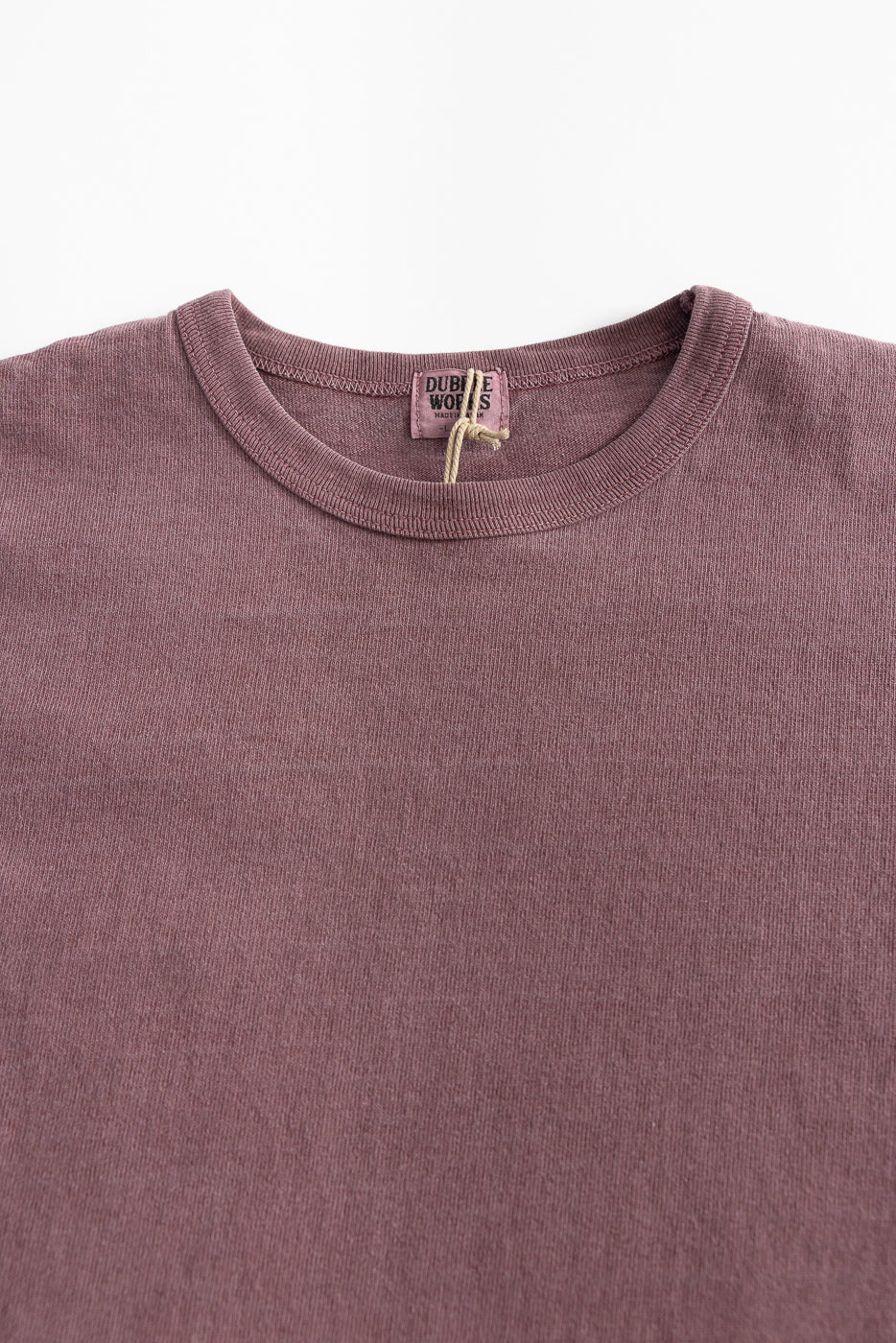 9.5oz "Stand Wheel" Pigment Dyed Heavyweight Tee - Bordeaux - Image 2