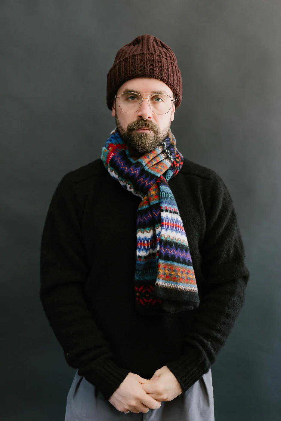 A New Space Scarf - Blackmix - Image 4