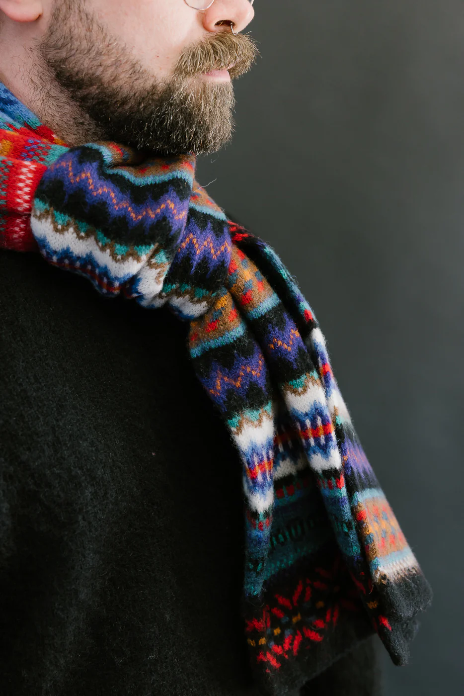 A New Space Scarf - Blackmix - Image 8