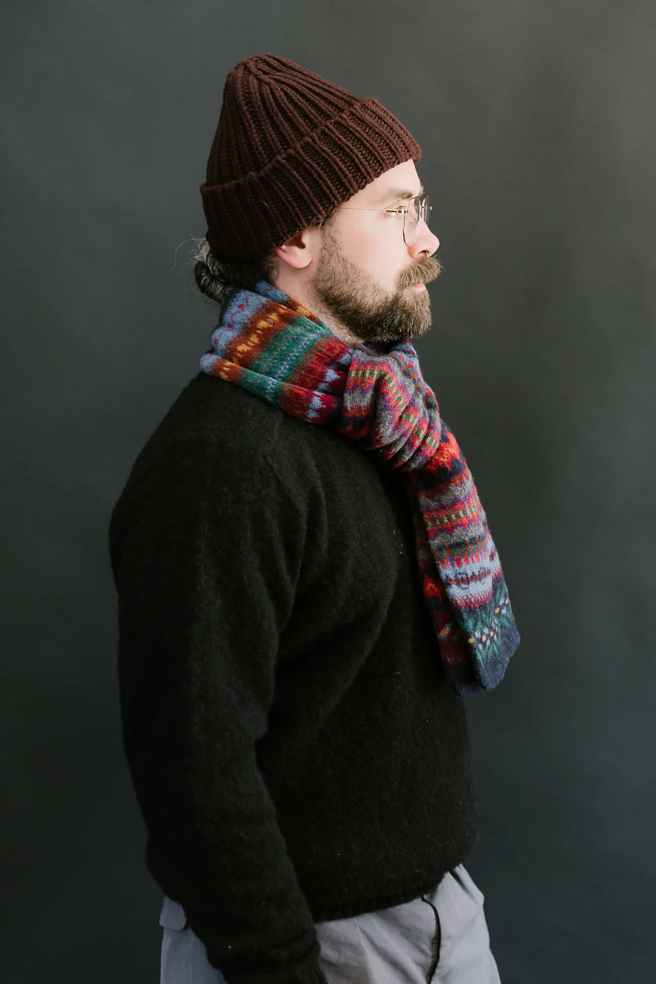 A New Space Scarf - Navymix - Image 5