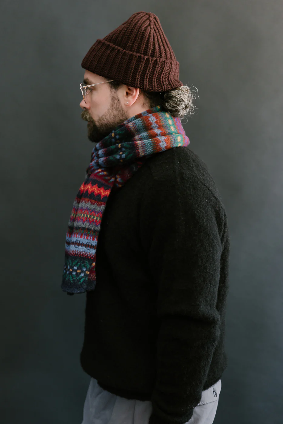 A New Space Scarf - Navymix - Image 6
