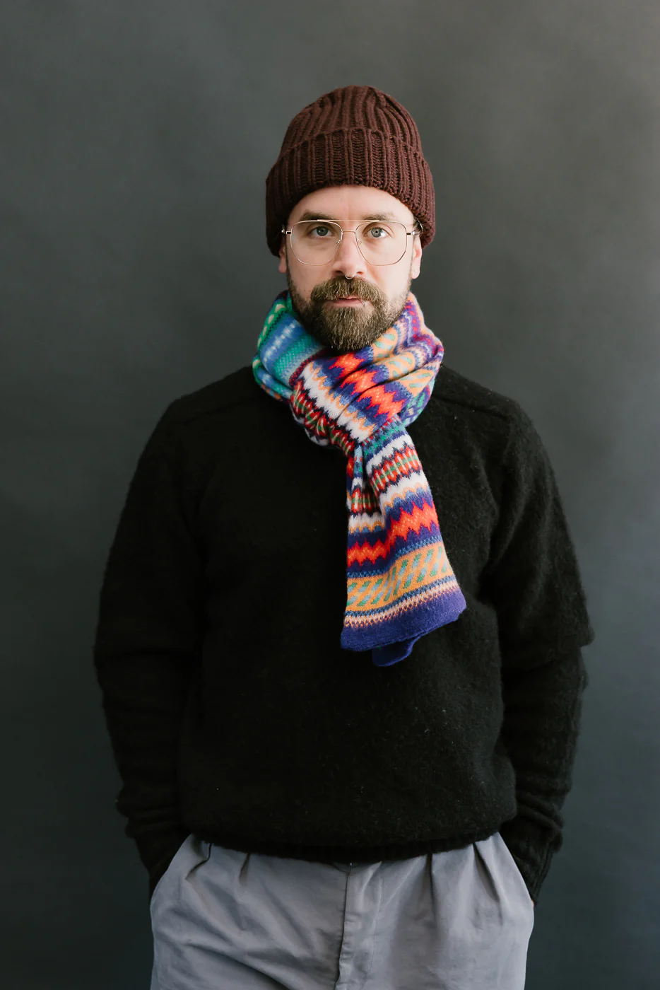 A New Space Scarf - Purplemix - Image 4
