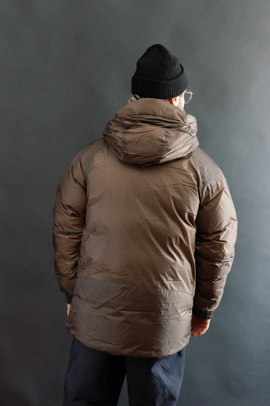 Aurora Light Down Jacket Mikami - Brown - Image 12