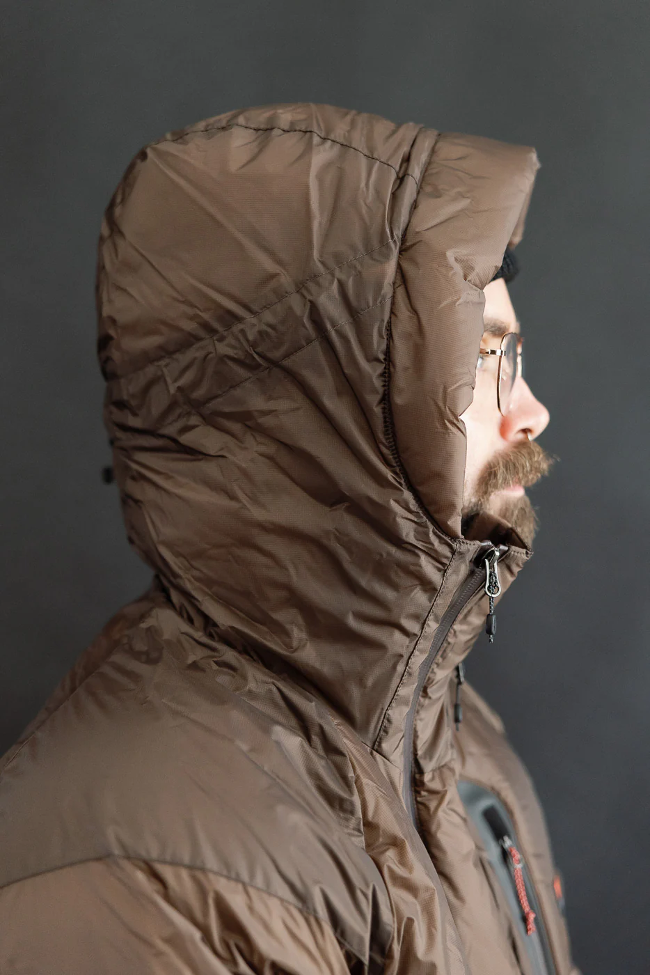 Aurora Light Down Jacket Mikami - Brown - Image 24