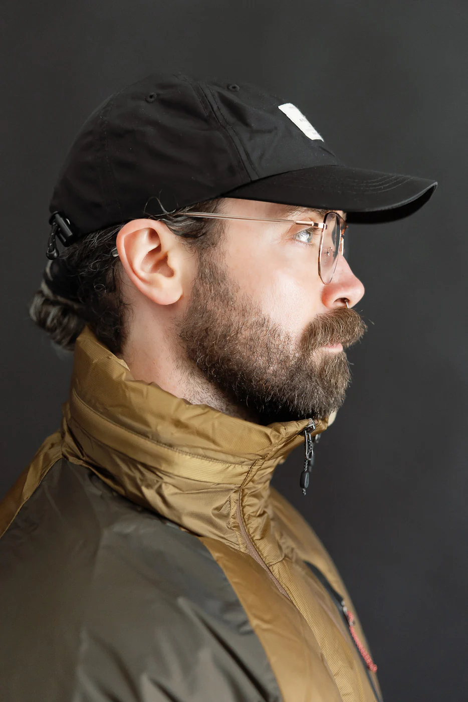 Aurora Light Down Stand Collar Jacket Mikami - Coyote - Image 24