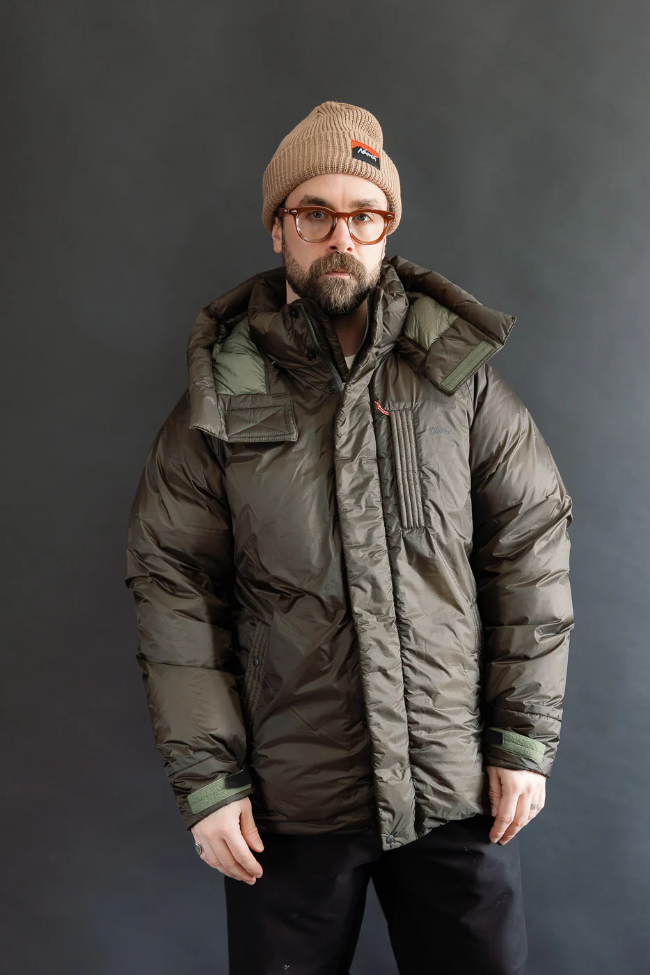 Aurora Light Down Utility Jacket - Khaki - Image 16