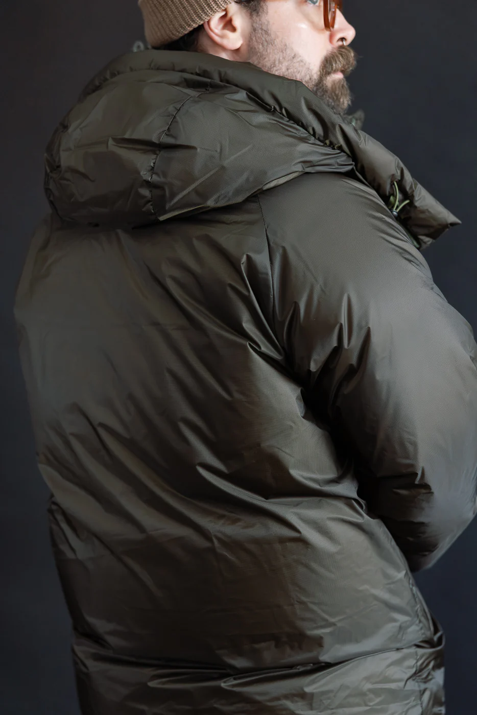 Aurora Light Down Utility Jacket - Khaki - Image 23