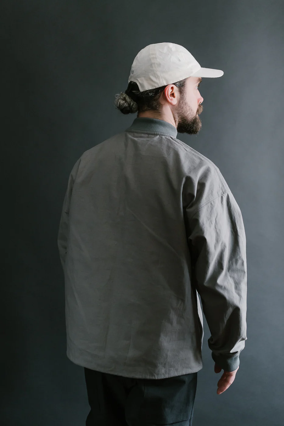 JM8509 - Back Nep Himo GJ Neck - 330 True Gray - Image 10