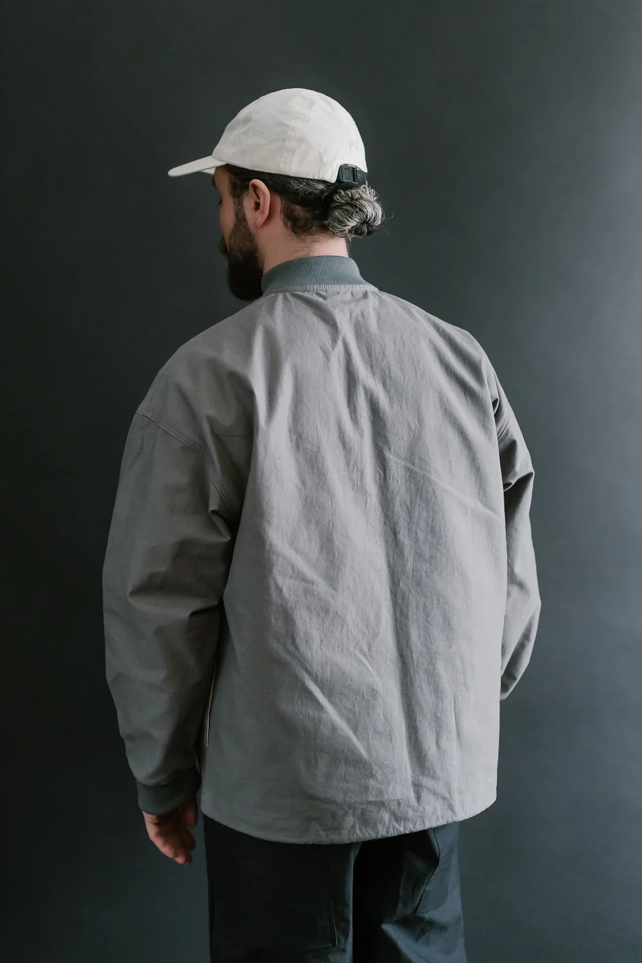 JM8509 - Back Nep Himo GJ Neck - 330 True Gray - Image 11