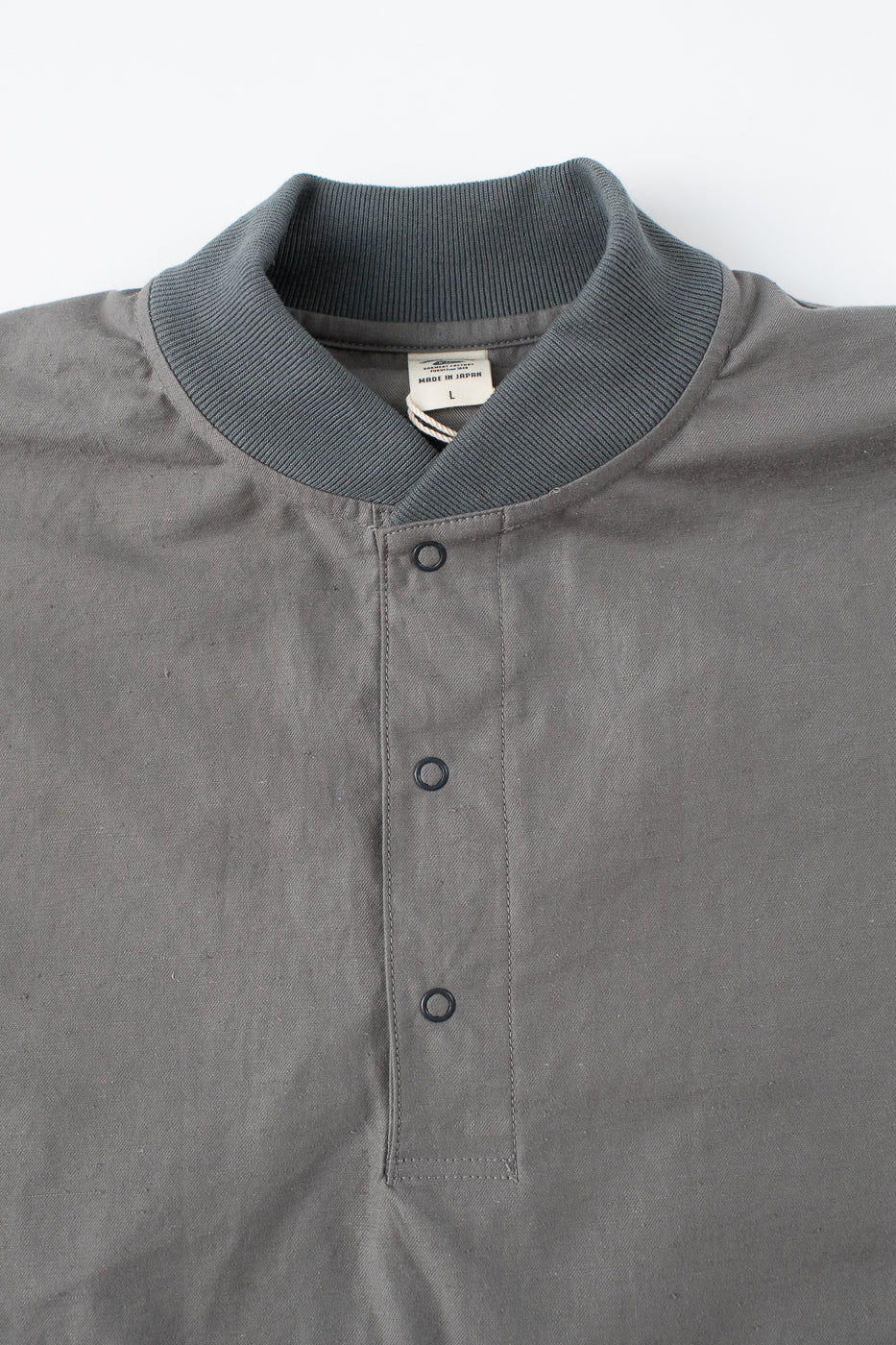 JM8509 - Back Nep Himo GJ Neck - 330 True Gray - Image 2