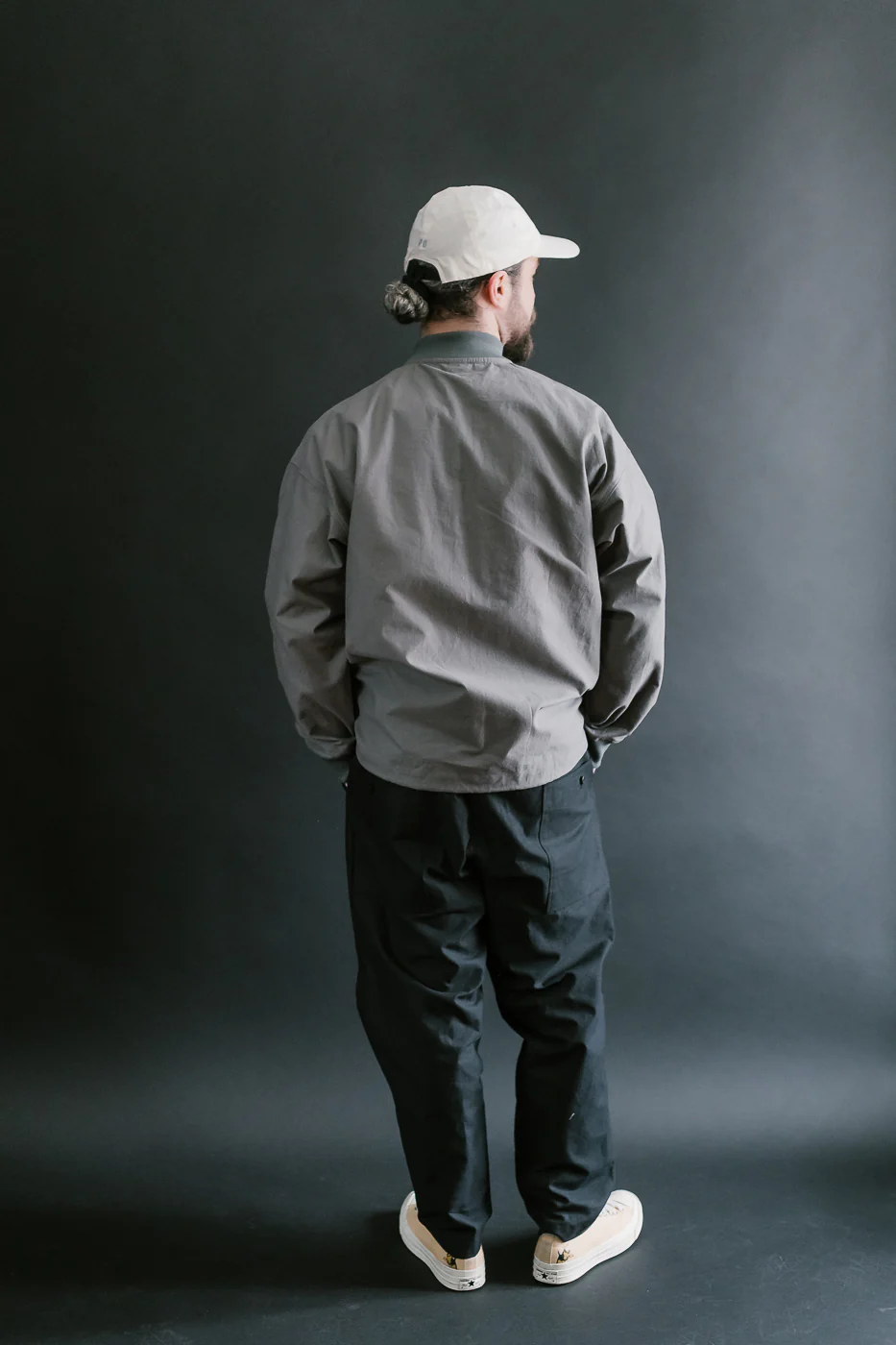 JM8509 - Back Nep Himo GJ Neck - 330 True Gray - Image 7