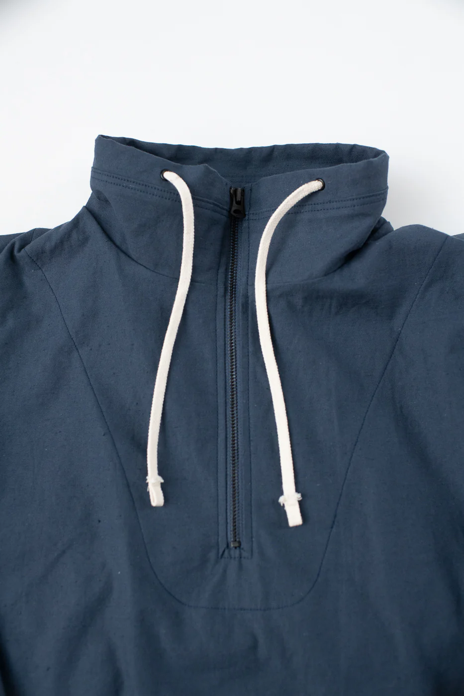 JM8508 - Back Nep Himo Stand Neck - 101 Classic Navy - Image 2