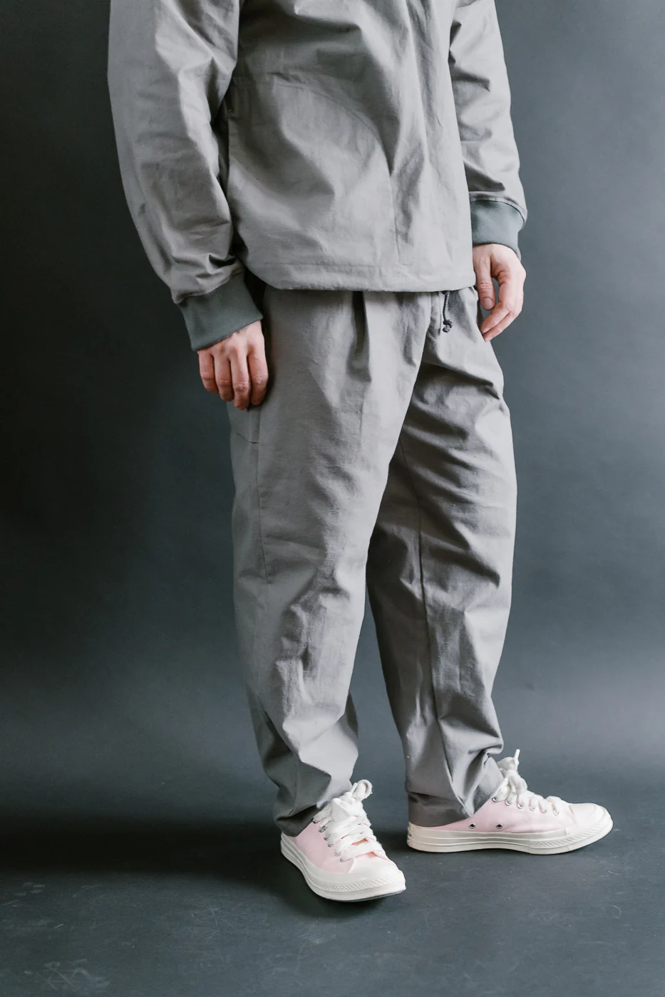 JM4507 - Back Nep Ump Pants - 330 True Gray - Image 11