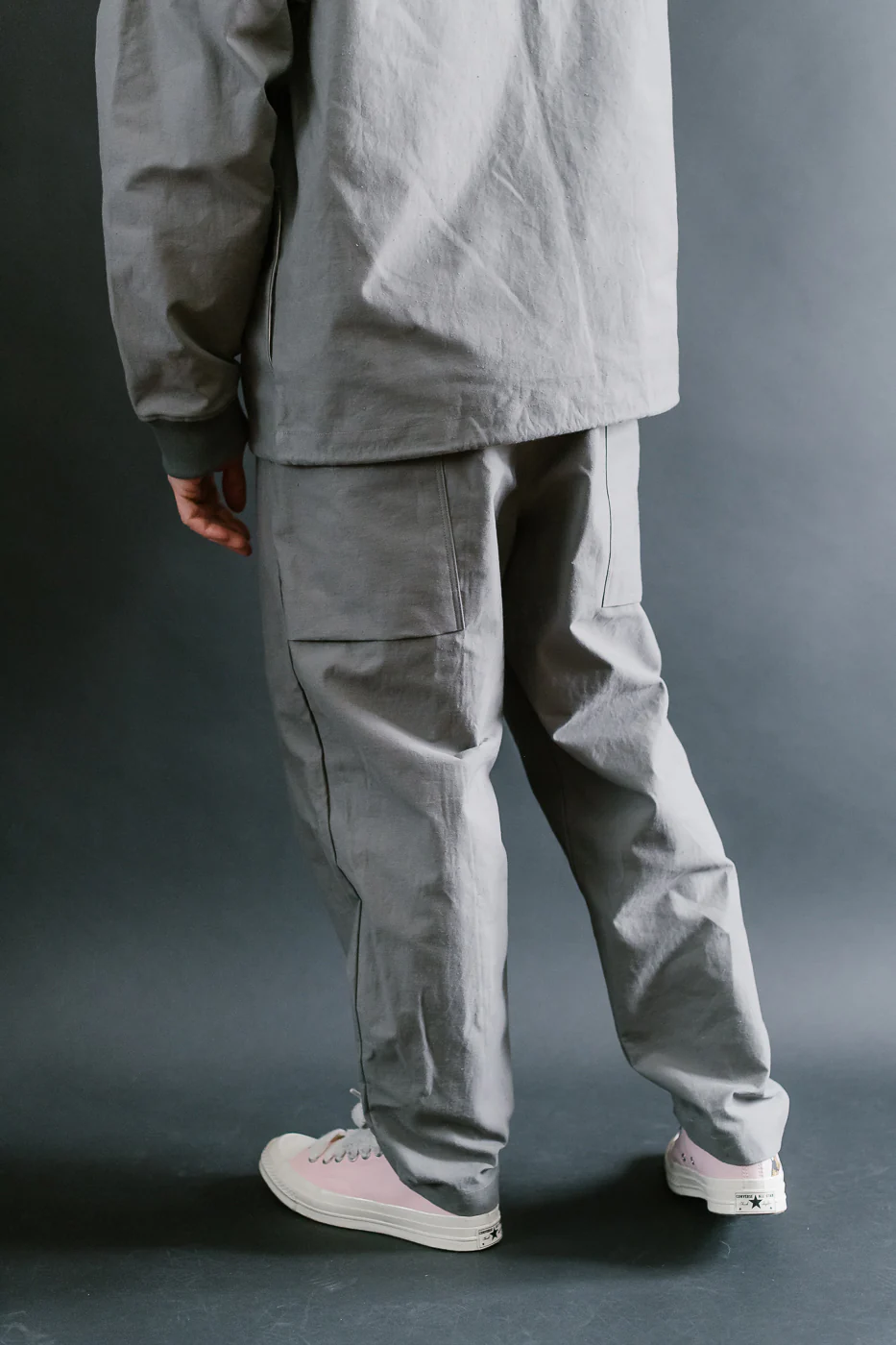 JM4507 - Back Nep Ump Pants - 330 True Gray - Image 13
