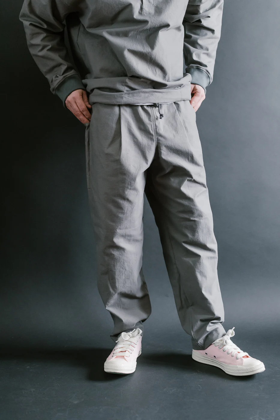 JM4507 - Back Nep Ump Pants - 330 True Gray - Image 15