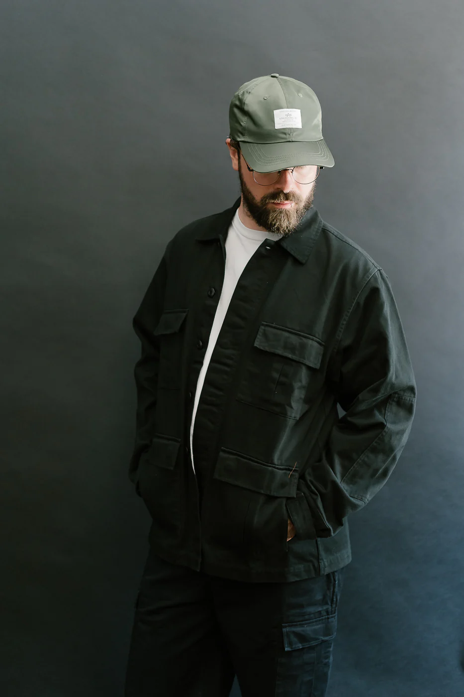 BDU Jacket Back Satin - Black - Image 15