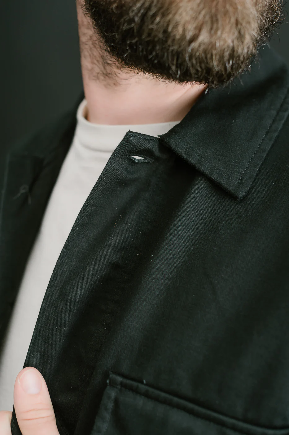 BDU Jacket Back Satin - Black - Image 18