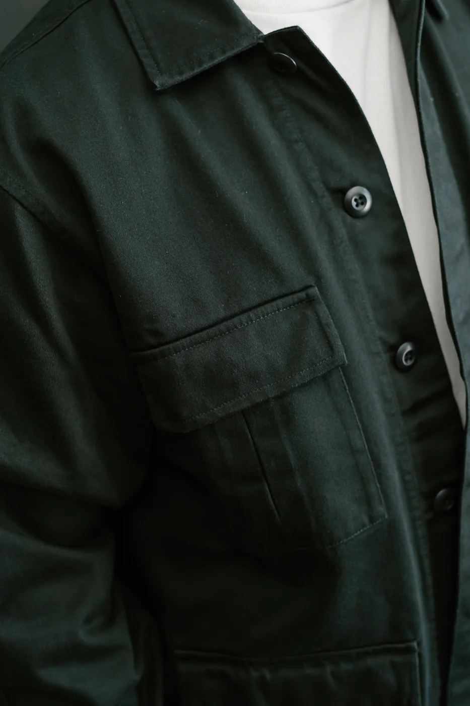 BDU Jacket Back Satin - Black - Image 20