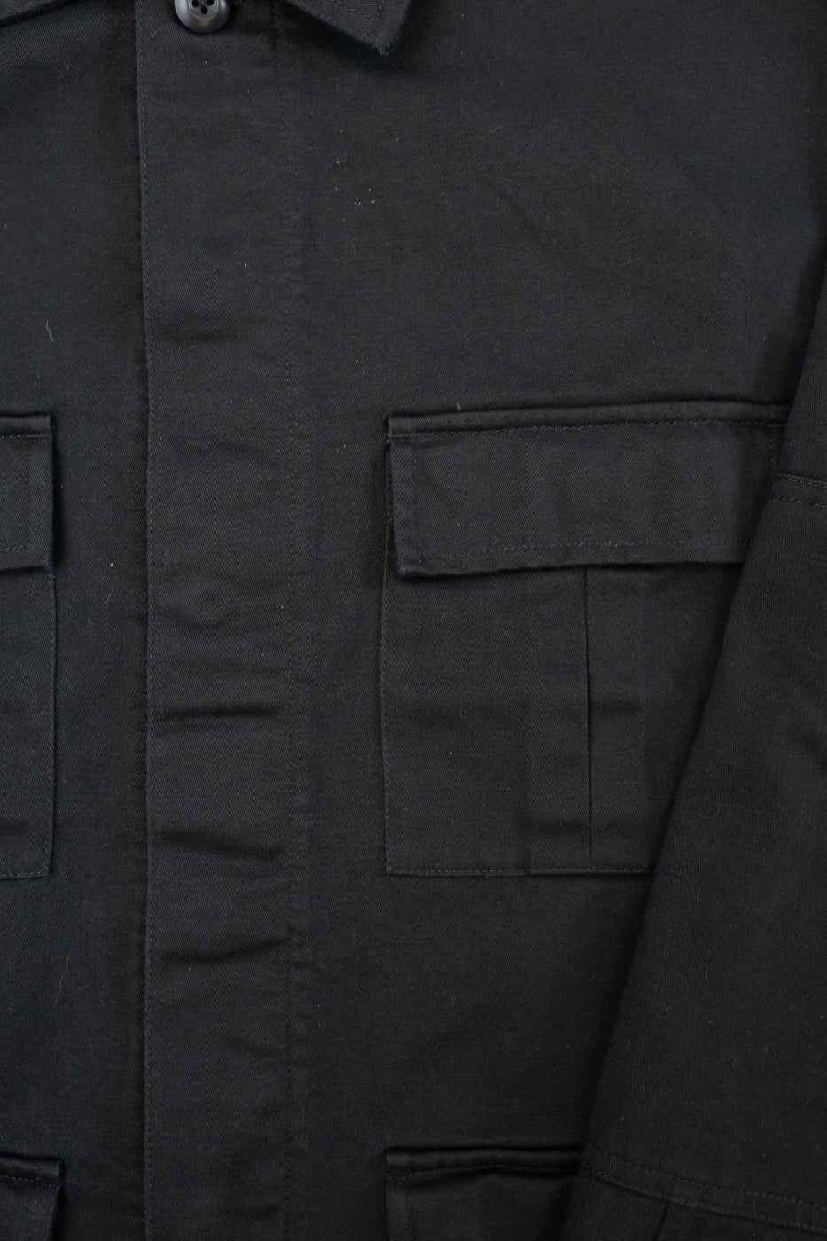 BDU Jacket Back Satin - Black - Image 3