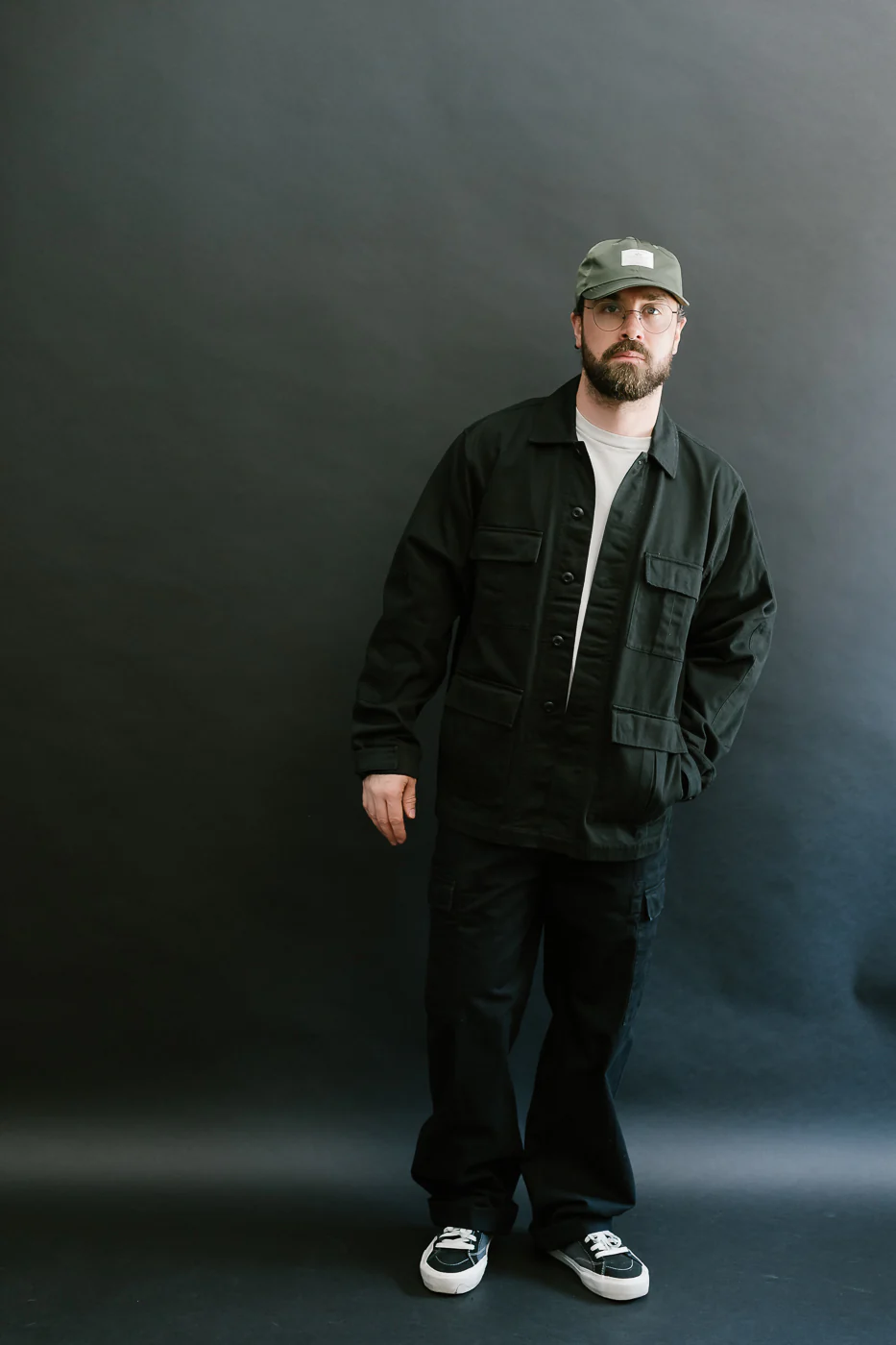BDU Jacket Back Satin - Black - Image 7