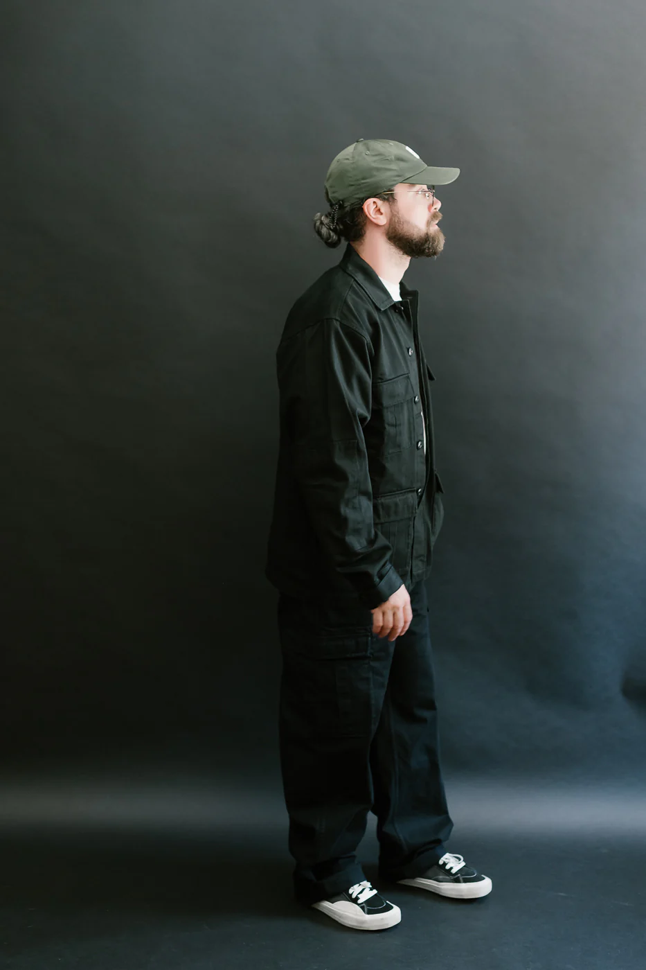 BDU Jacket Back Satin - Black - Image 8