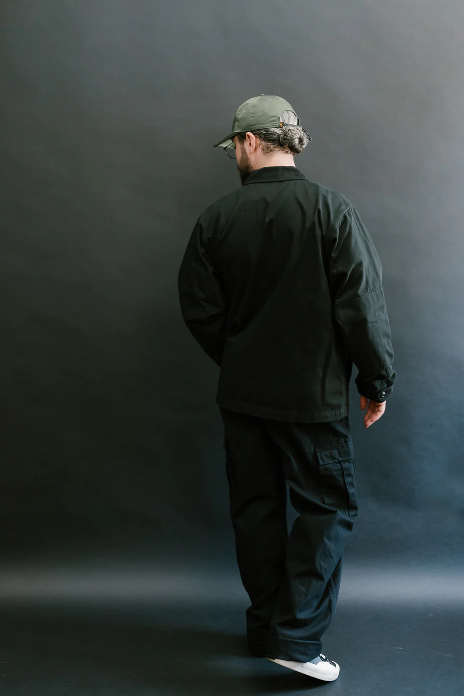 BDU Jacket Back Satin - Black - Image 9