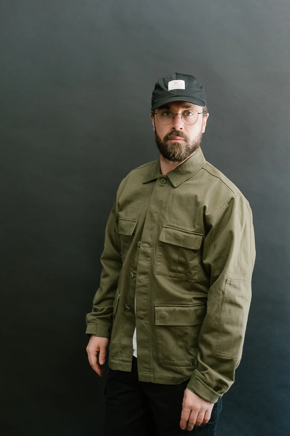 BDU Jacket Back Satin - Olive - Image 10