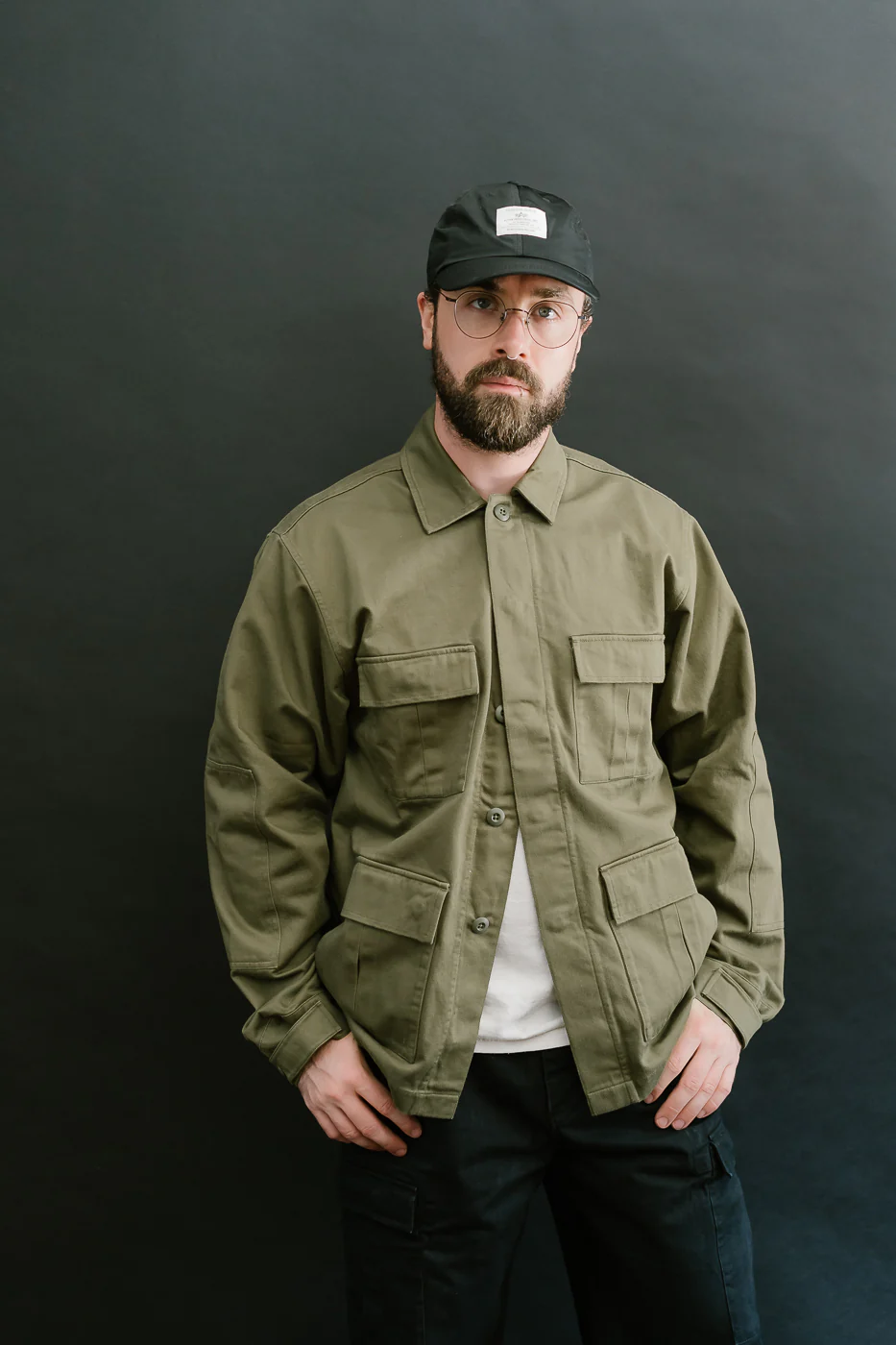BDU Jacket Back Satin - Olive - Image 15