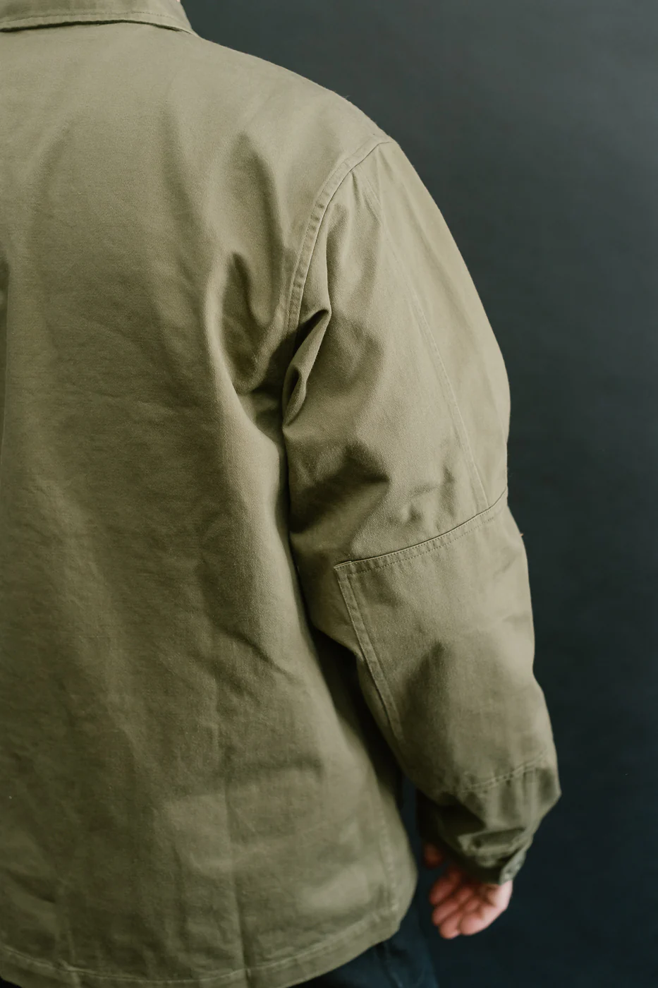 BDU Jacket Back Satin - Olive - Image 21