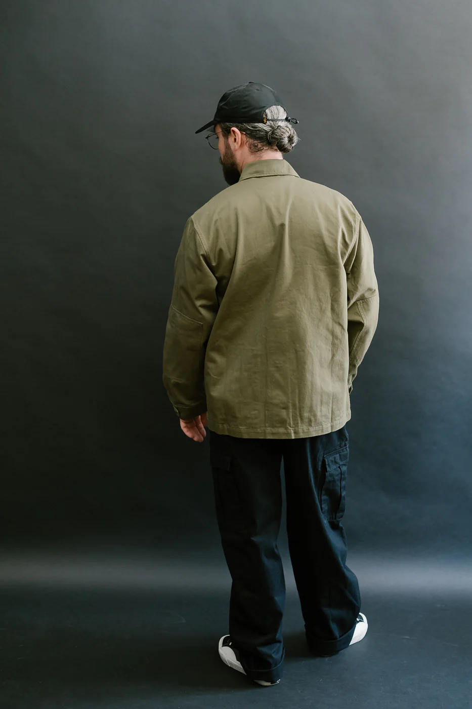 BDU Jacket Back Satin - Olive - Image 8