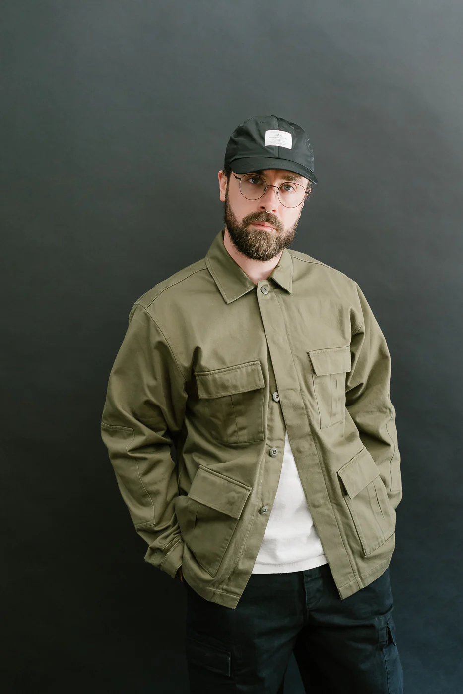 BDU Jacket Back Satin - Olive - Image 9