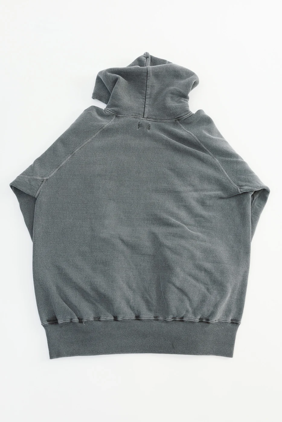 "Beer" Faded Print Sweat Hoodie - PD Sumikuro - Image 5