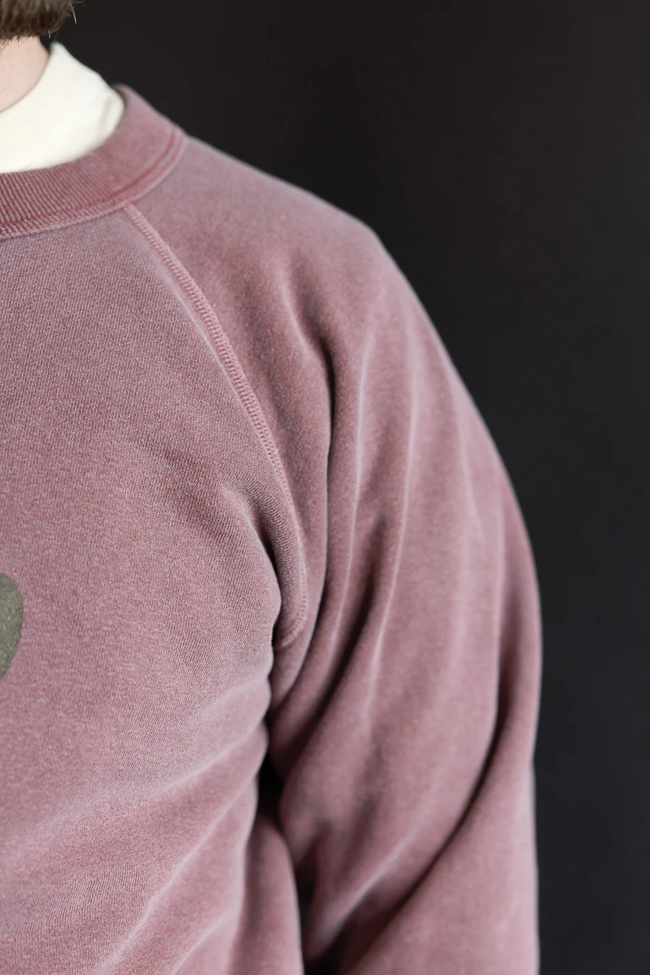 "Beer" Faded Print Sweatshirt - PD Bordeaux - Image 18