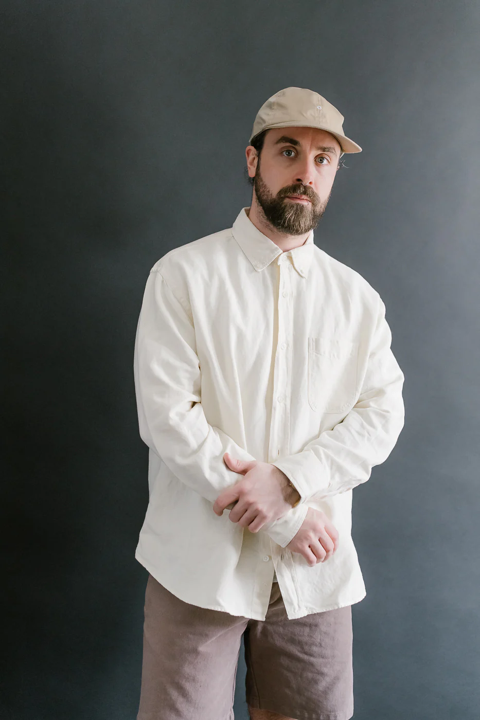 Big Oxford Hemp - Ecru - Image 10
