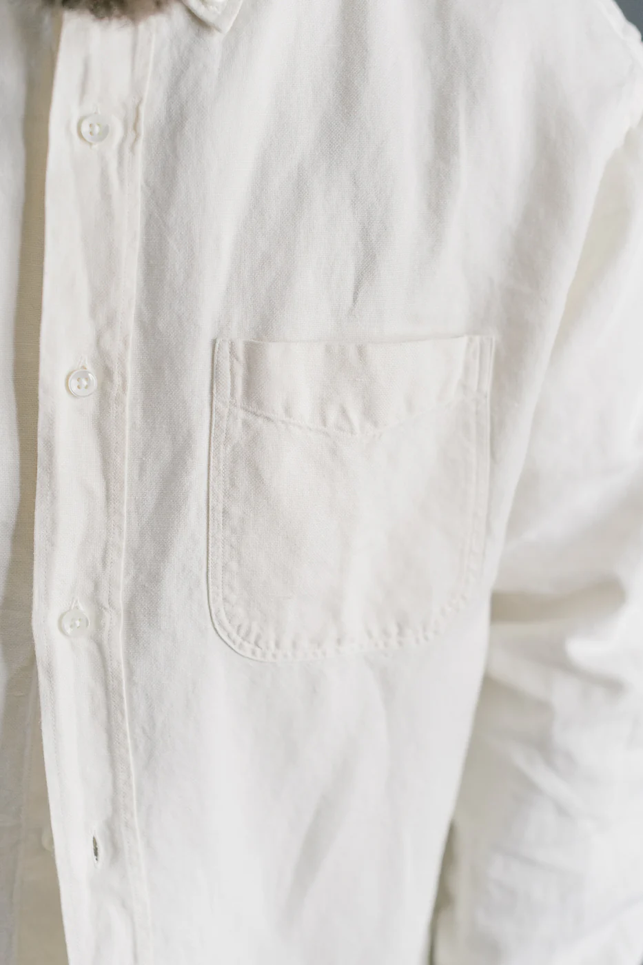 Big Oxford Hemp - Ecru - Image 17