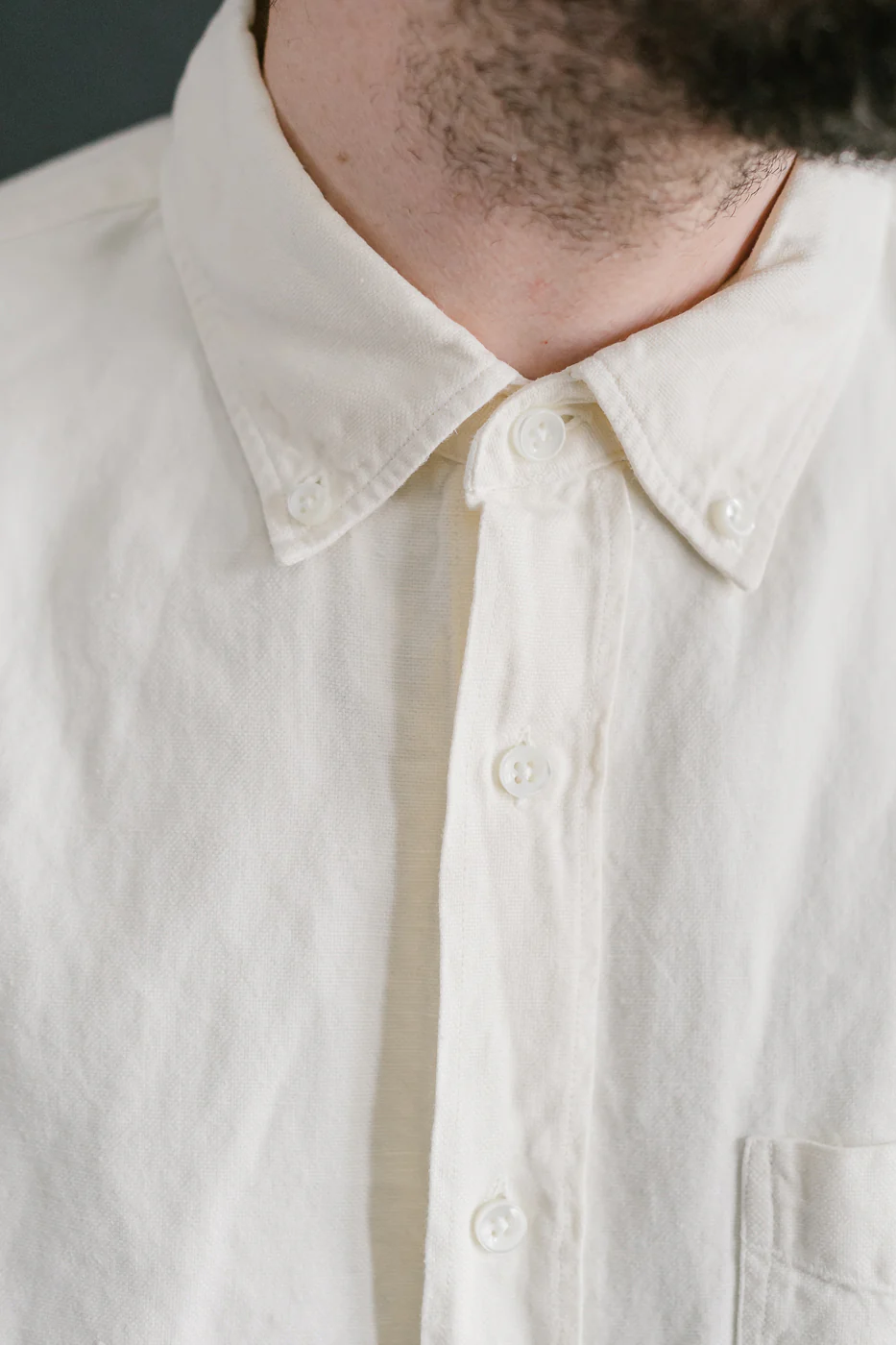 Big Oxford Hemp - Ecru - Image 18