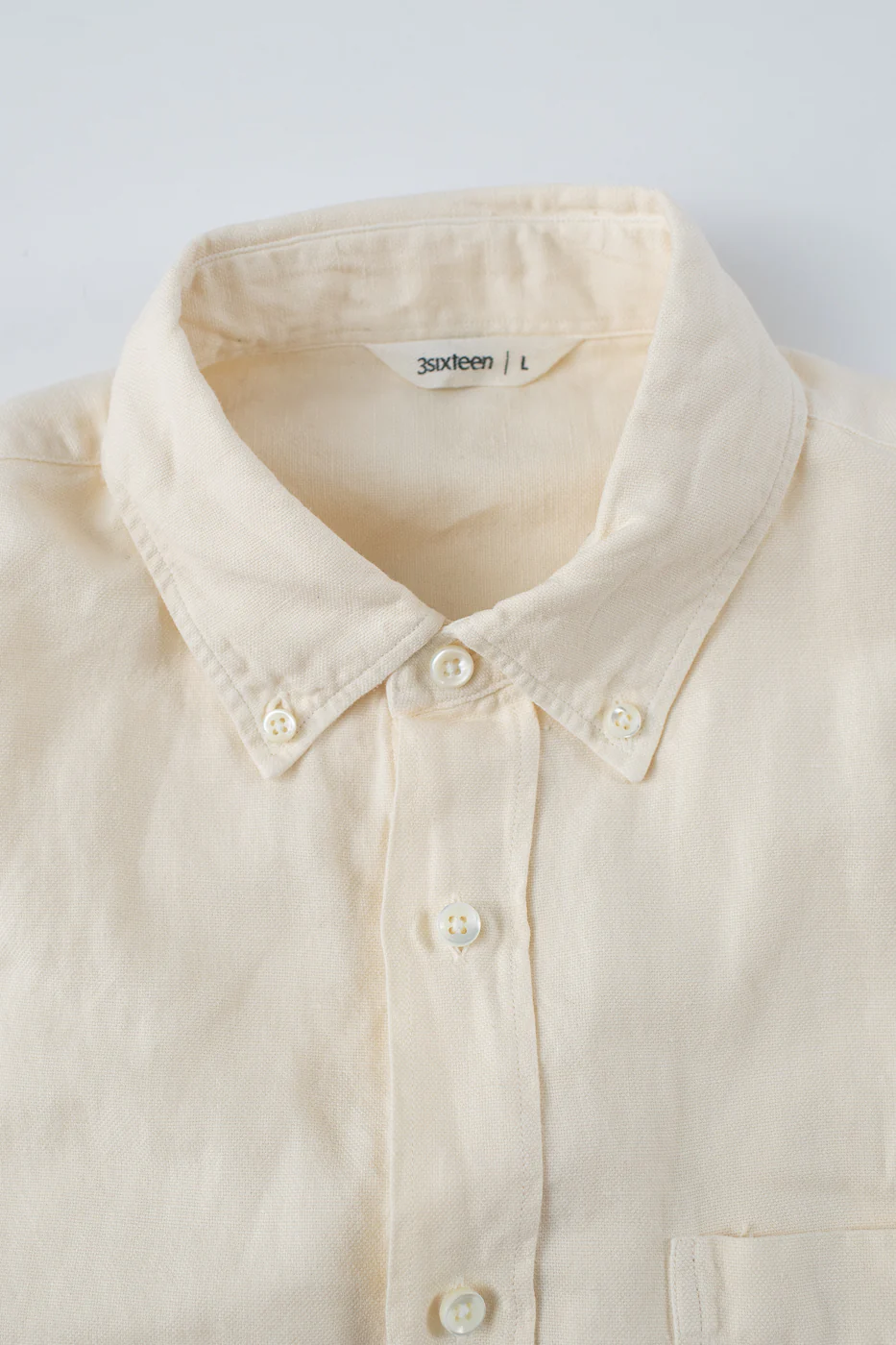 Big Oxford Hemp - Ecru - Image 2