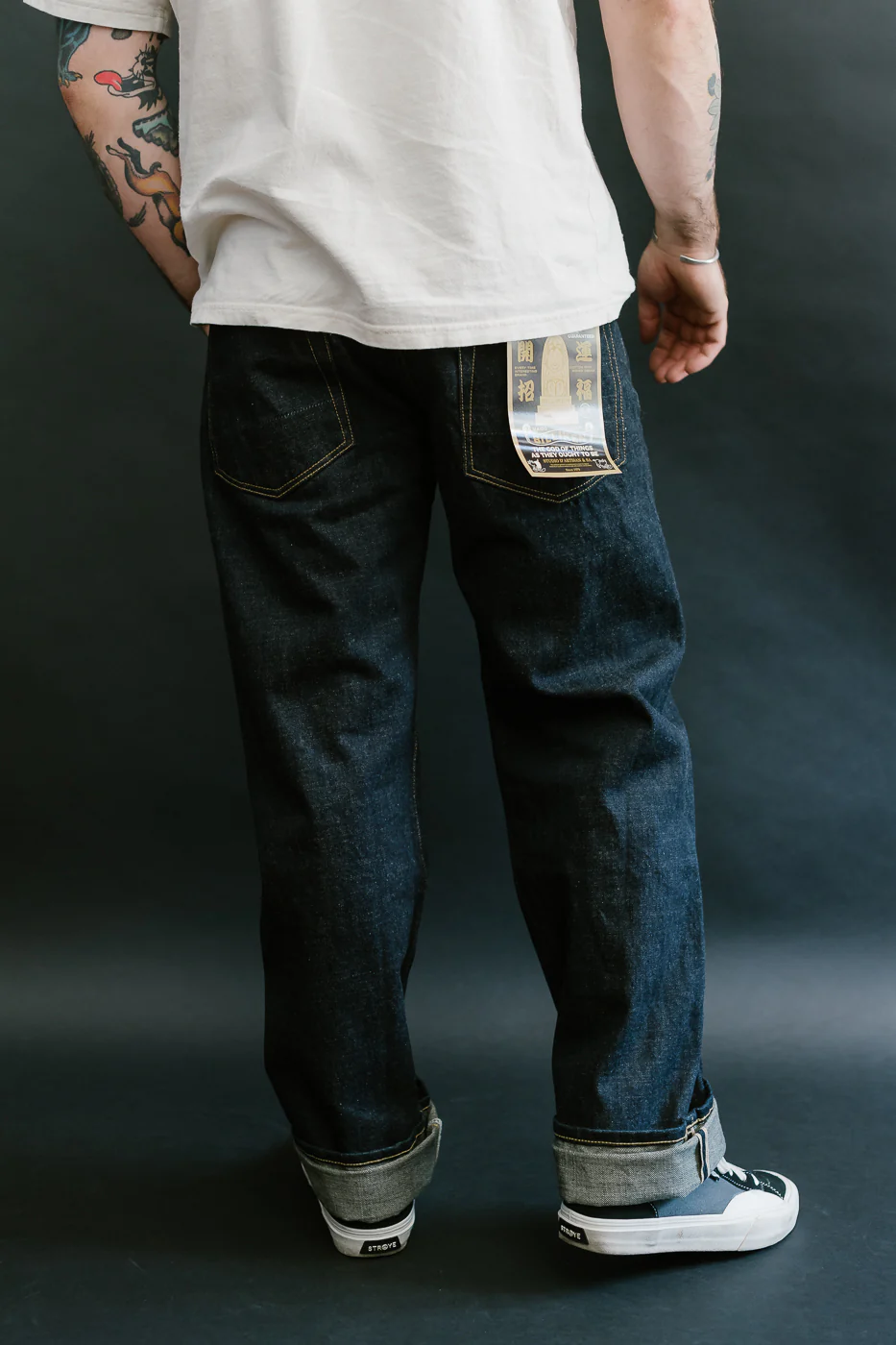 BILLI-001S - Billiken Selvedge Jeans - Regular Straight - Image 14