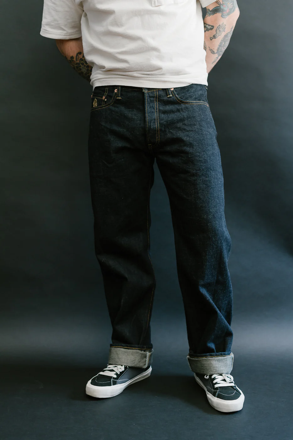 BILLI-001S - Billiken Selvedge Jeans - Regular Straight - Image 17