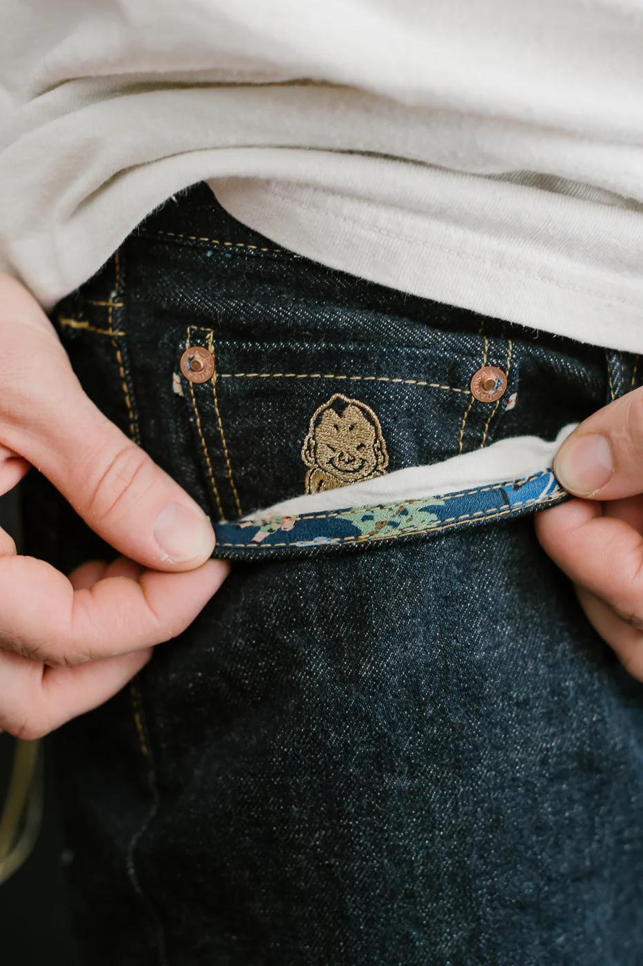 BILLI-001S - Billiken Selvedge Jeans - Regular Straight - Image 20