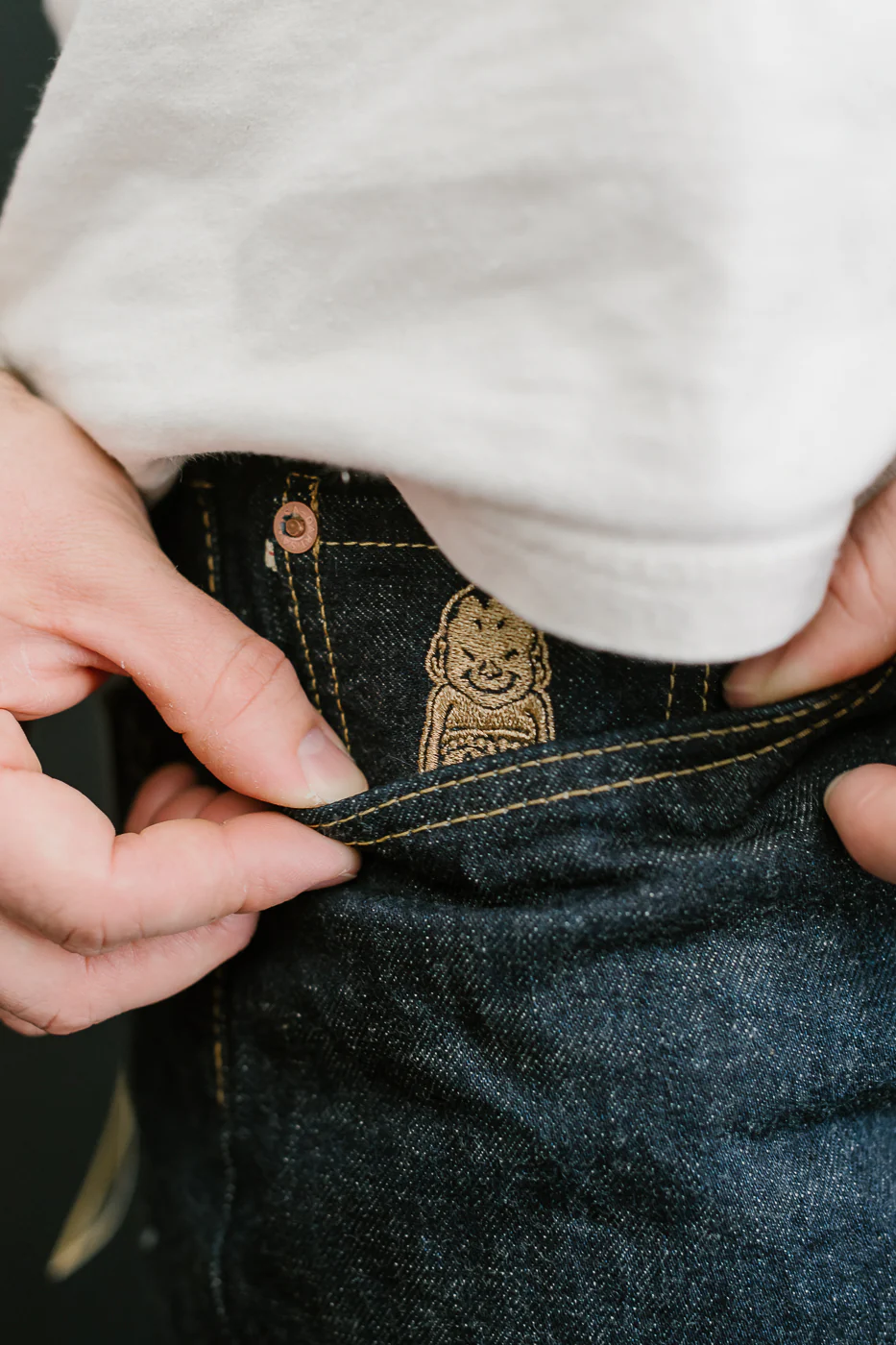 BILLI-001S - Billiken Selvedge Jeans - Regular Straight - Image 21