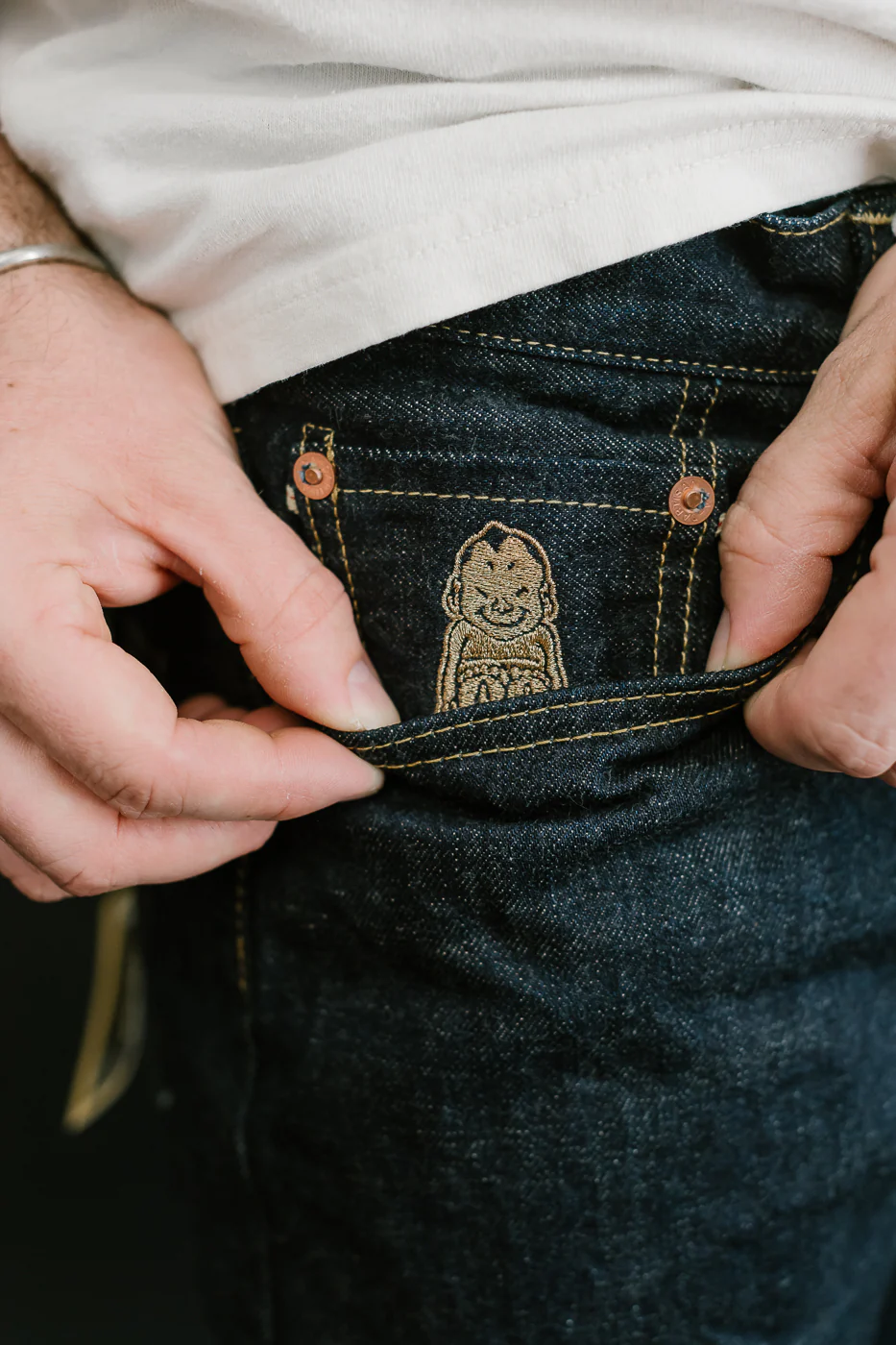 BILLI-001S - Billiken Selvedge Jeans - Regular Straight - Image 22