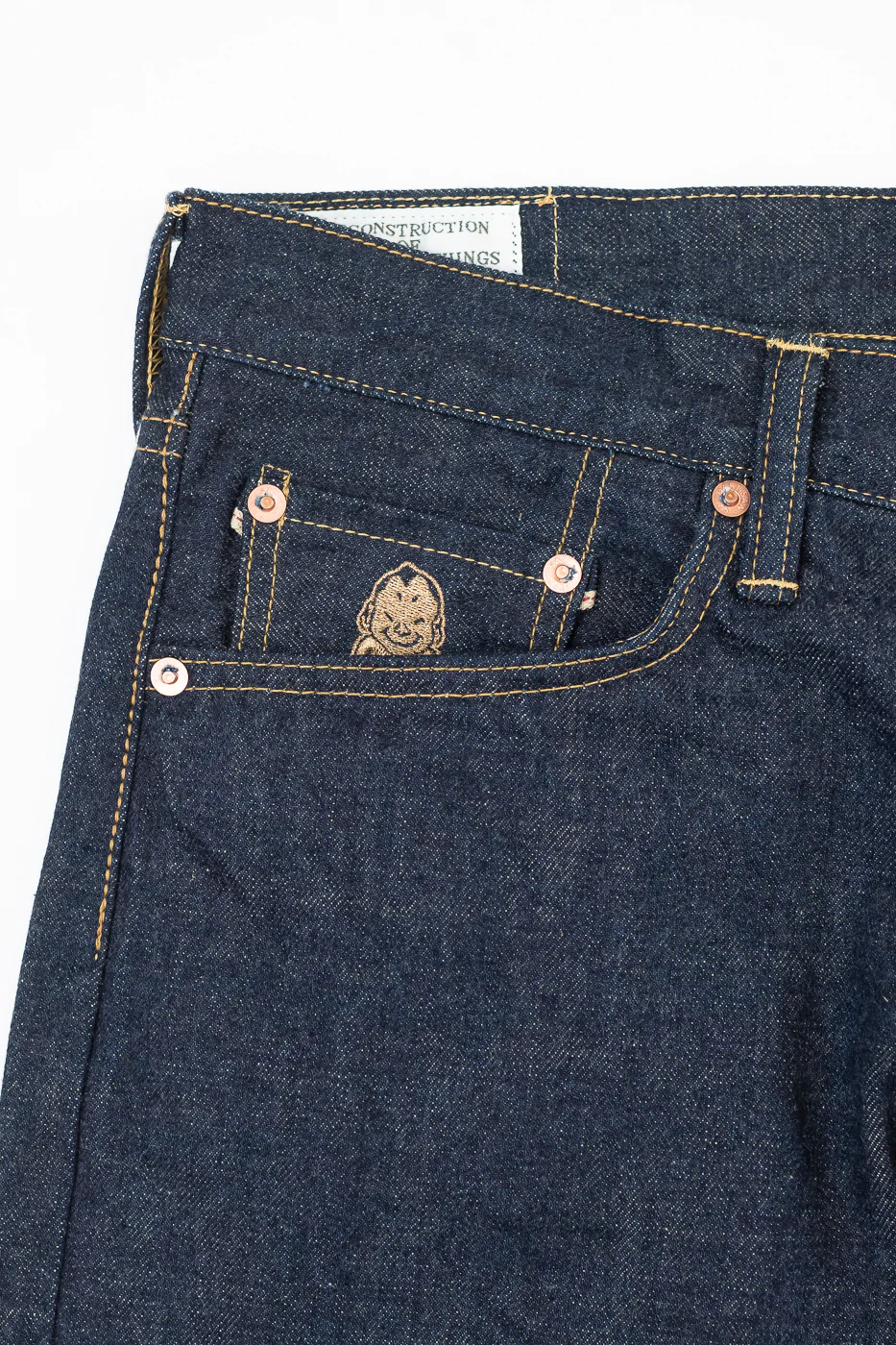 BILLI-001S - Billiken Selvedge Jeans - Regular Straight - Image 4
