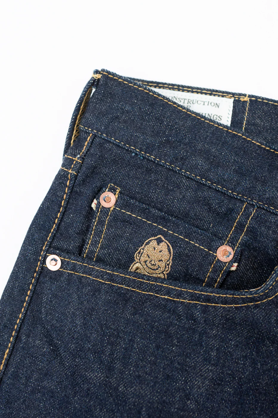 BILLI-001S - Billiken Selvedge Jeans - Regular Straight - Image 5