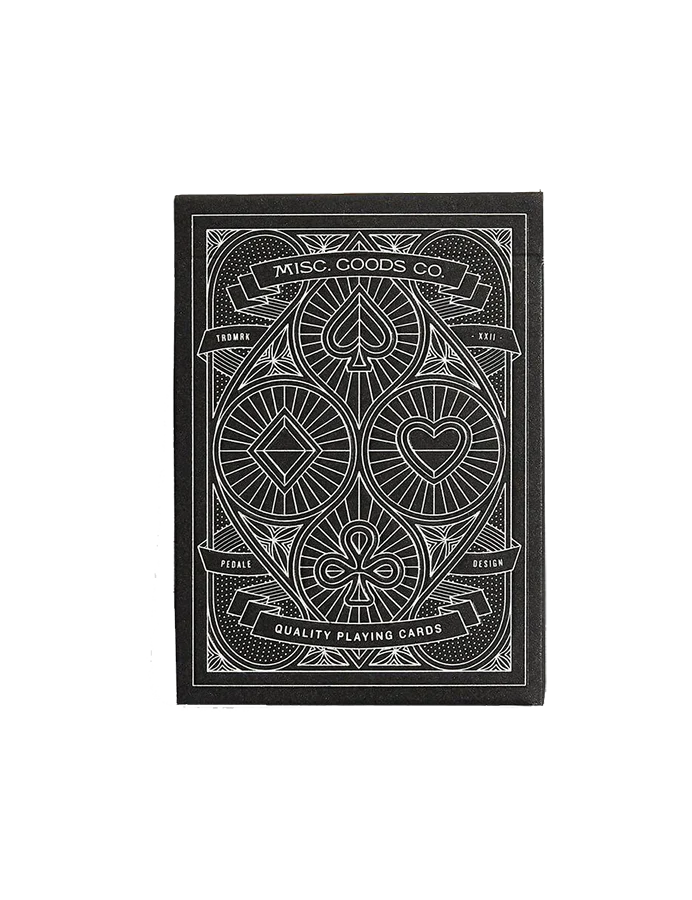 Black Deck of Playing Cards - Image 3