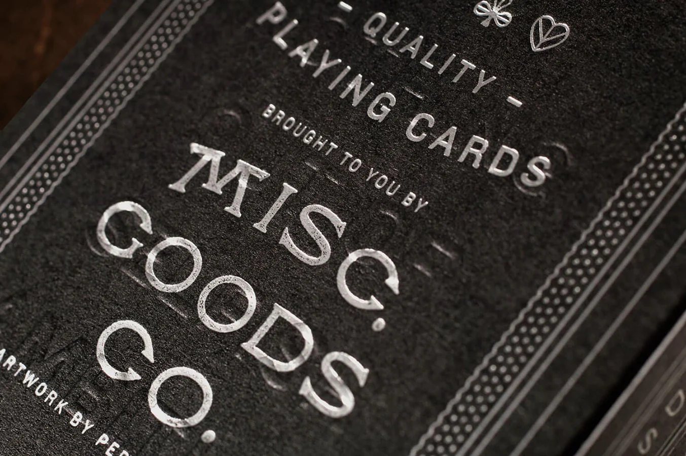 Black Deck of Playing Cards - Image 5