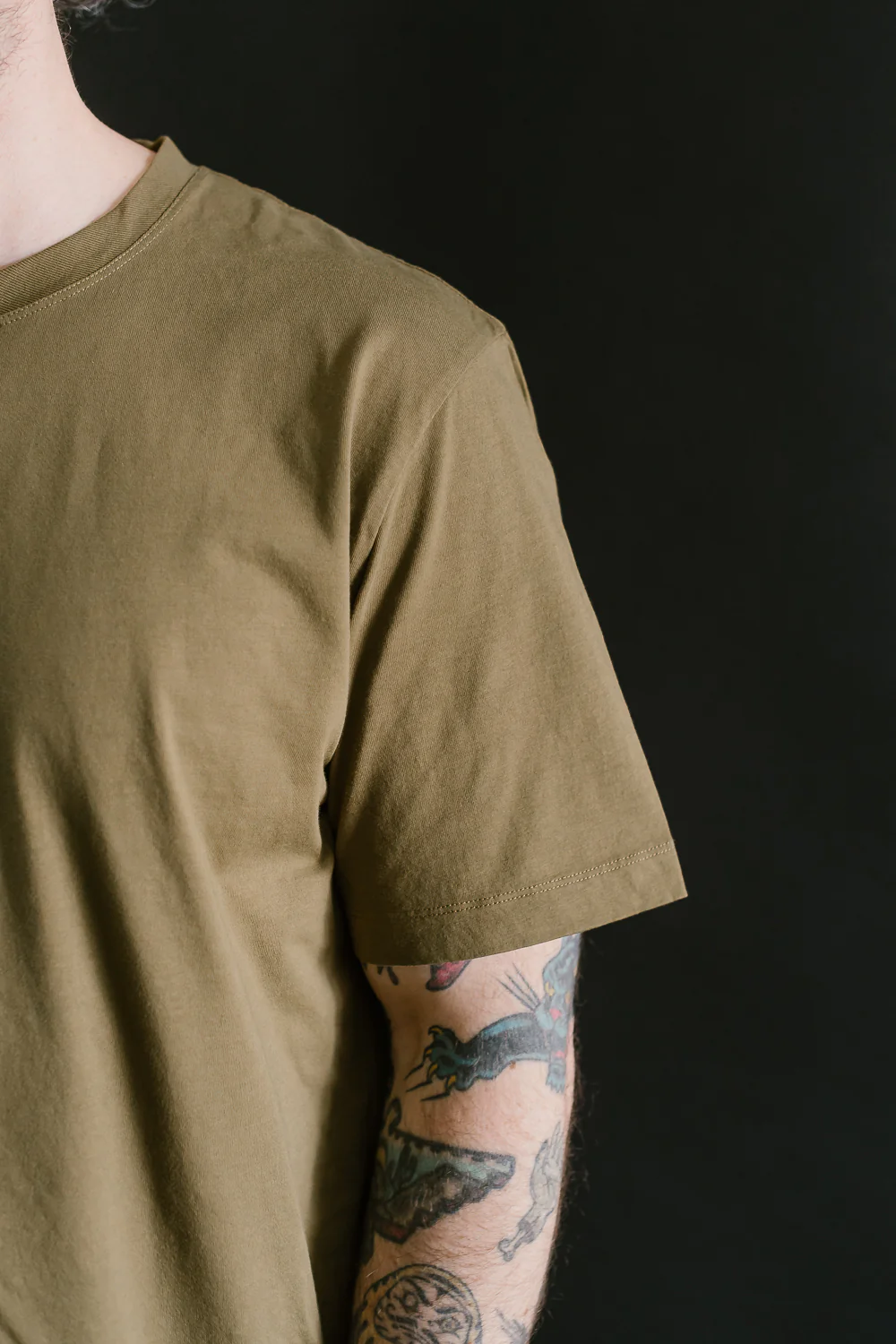 Blake Tee - Army Green - Image 17