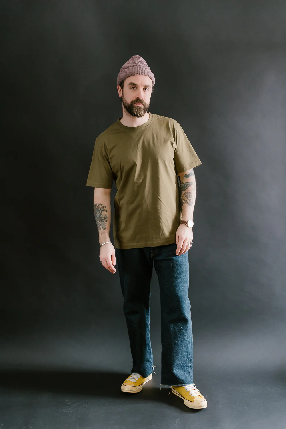 Blake Tee - Army Green - Image 6