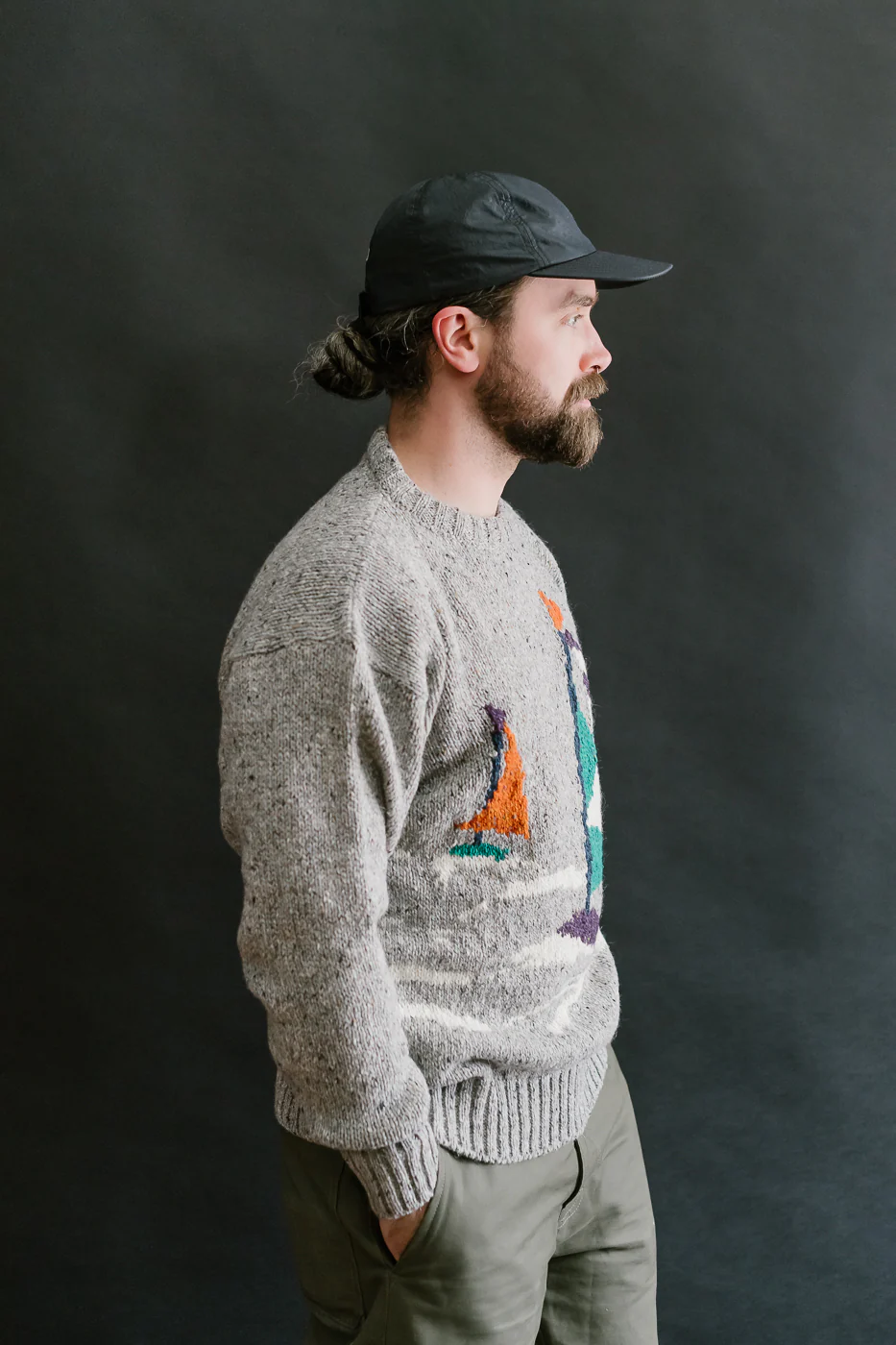 Boat Tripping Pullover - Silver - Image 10